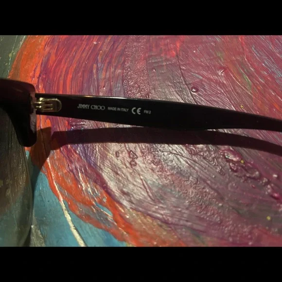 New Jimmy Choo Sunglasses. Super cute and New. Only tried them on and to wipe. - Picture 8 of 9